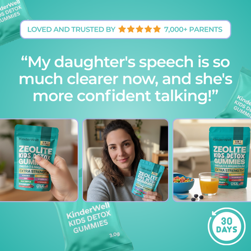 Natural Zeolite Kids Detox Gummies